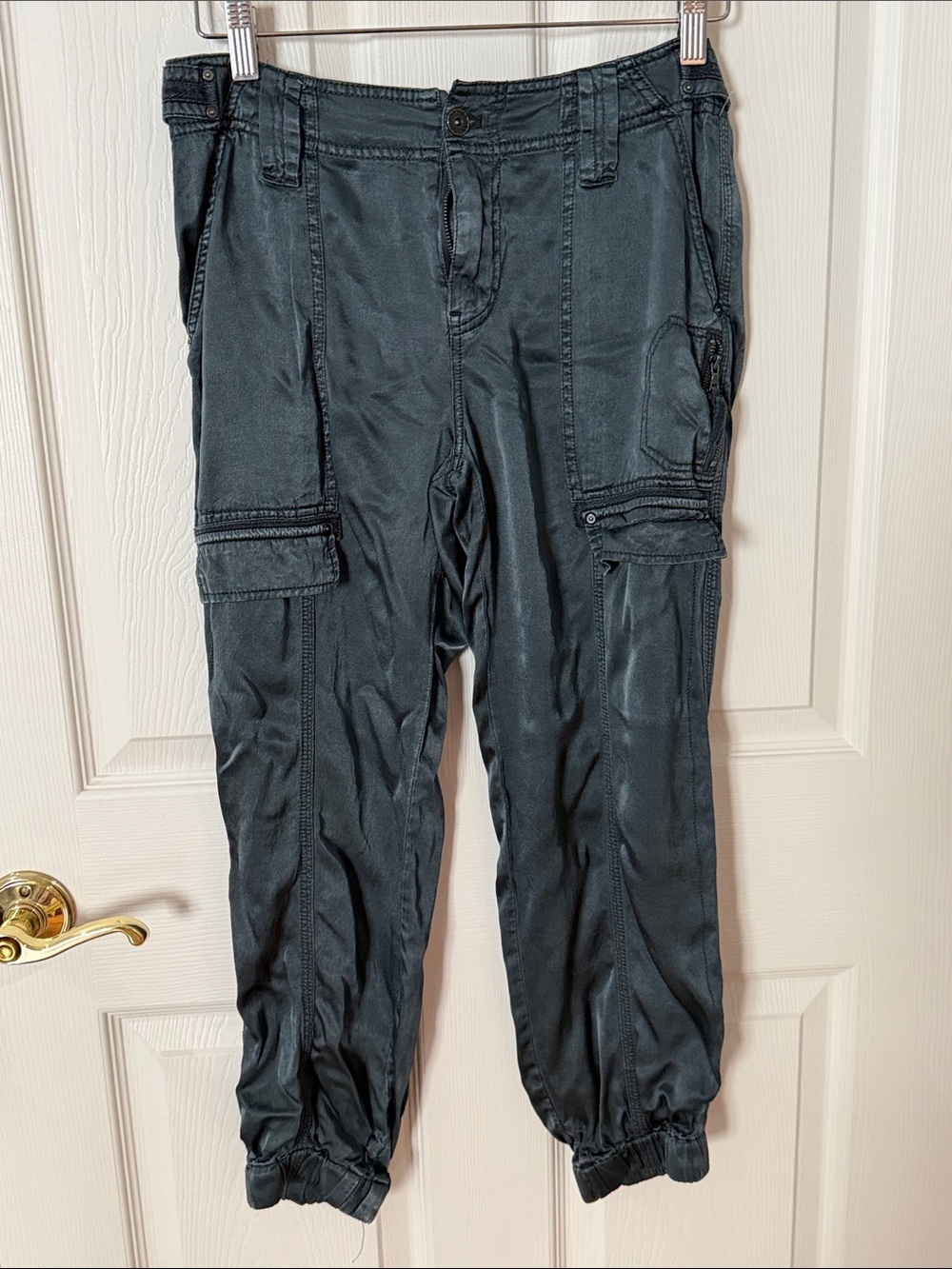 Marrakech dark blue Cargo Jogger Pants size 27 small